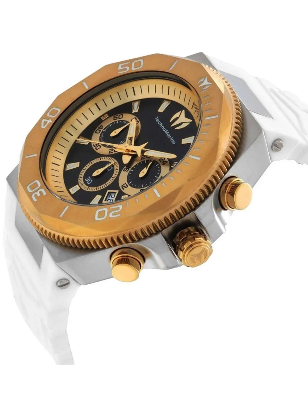 NWT Technomarine Manta Chronograph GMT Quartz Men's Watch